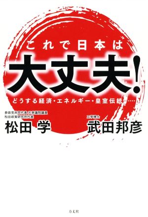 これで日本は大丈夫！どうする経済・エネルギー・皇室伝統