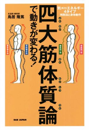 四大筋体質論で動きが変わる！ 気エネルギー4タイプー判別法と身体動作