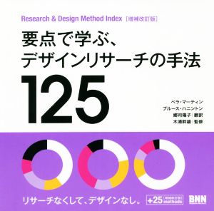 要点で学ぶ、デザインリサーチの手法125 増補改訂版 Research & Design Method Index