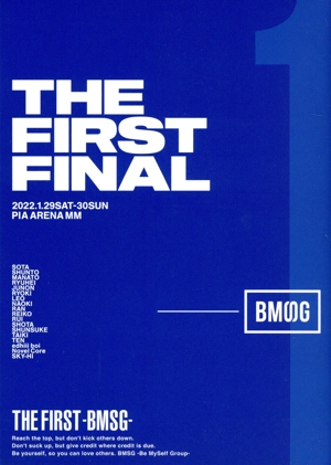 THE FIRST FINAL(BMSG MUSIC SHOP限定版)(Blu-ray Disc) 新品DVD ...