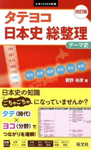 タテヨコ日本史総整理 テーマ史 改訂版 大学juken新書