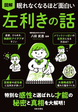 図解 眠れなくなるほど面白い 左利きの話 特別な感性と選ばれし才能の秘密と真相を大解明！