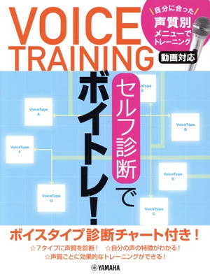 セルフ診断でボイトレ！ 自分に合った声質別メニューでトレーニング 動画対応