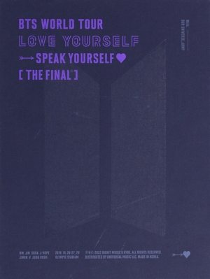 BTS WORLD TOUR LOVE YOURSELF:SPEAK YOURSELF [THE FINAL](UNIVERSAL MUSIC STORE & FC限定版)(Blu-ray Disc)