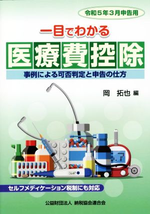 一目でわかる医療費控除(令和5年3月申告用) 事例による可否判定と申告の仕方