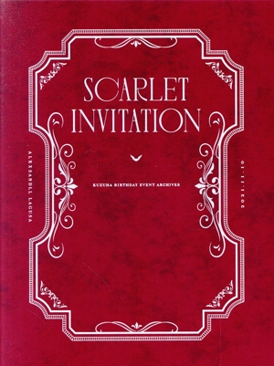 Kuzuha Birthday Event「Scarlet Invitation」(初回限定生産版)(Blu-ray Disc)