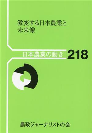 激変する日本農業と未来像 日本農業の動き218