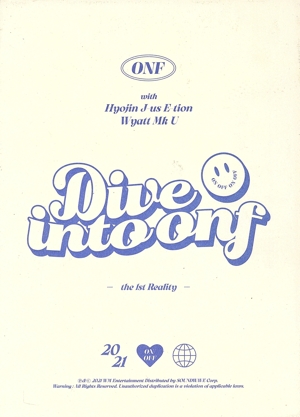 【輸入盤】ONF The 1st Reality[Dive into ONF] DVD[3DVD+写真集]