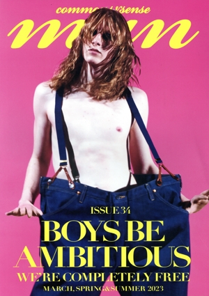 commons & sense man(ISSUE34) BOYS BE AMBITIOUS commons & sense