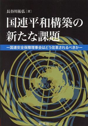 国連平和構築の新たな課題 国連安全保障理事会はどう改革されるべきか