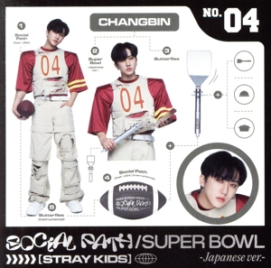 Social Path(feat.LiSA)/Super Bowl -Japanese Ver.-(FC限定盤/Changbin盤)(Blu-ray Disc付)