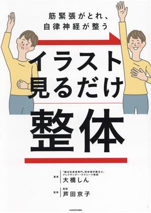 イラスト 見るだけ整体 筋緊張がとれ、自律神経が整う