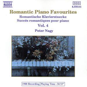 【輸入盤】Romantic Piano Favourites Vol. 4