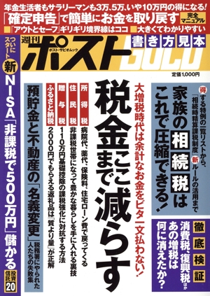 週刊ポストGOLD 税金ここまで減らす ポスト・サピオムック