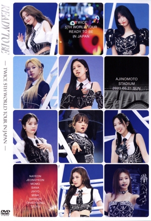 TWICE 5TH WORLD TOUR `READY TO BE' in JAPAN(通常盤)