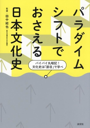 パラダイムシフトでおさえる日本文化史 バイバイ丸暗記！文化史は「節目」で学べ