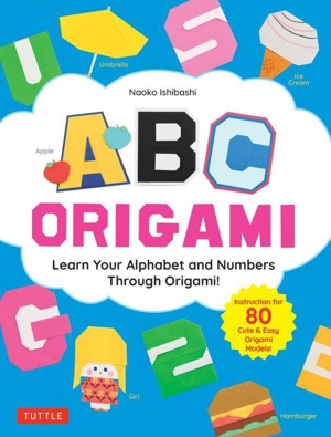 英文 ABC ORIGAMI Learn Your Alphabet and Numbers Through Origami！