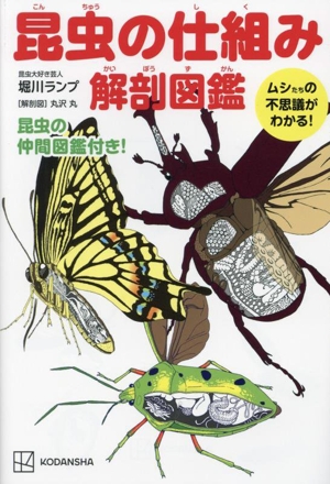 昆虫の仕組み解剖図鑑 ムシたちの不思議がわかる！