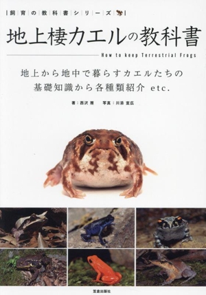 地上棲カエルの教科書 地上から地中で暮らすカエルたちの基礎知識から各種類紹介etc. 飼育の教科書シリーズ