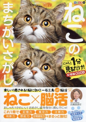 毎日脳活スペシャル ねこのまちがいさがし(11) にゃんと1分見るだけ！記憶脳瞬間強化