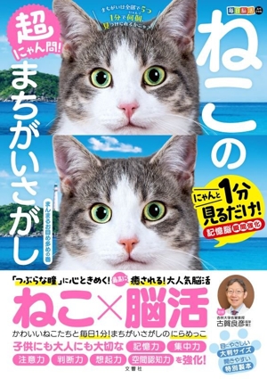 毎日脳活スペシャル 超にゃん問！ねこのまちがいさがし まんまるお目め多めの巻 にゃんと1分見るだけ！記憶脳瞬間強化