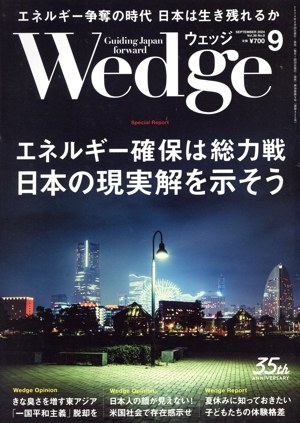 Wedge(9 2024 SEPTEMBER Vol.36 No.9) 月刊誌