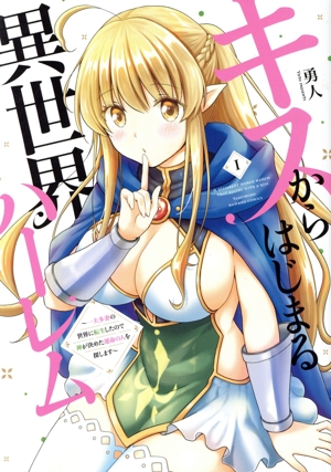 キスからはじまる異世界ハーレム(Ⅰ) 一夫多妻の世界に転生したので神が決めた運命の人を探します バンブーC