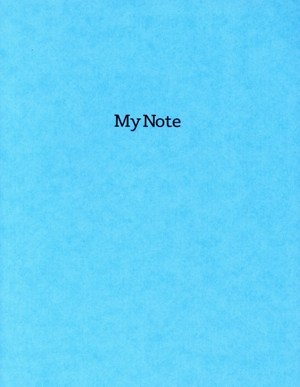 My Note 奇跡が起きる魔法のワーク