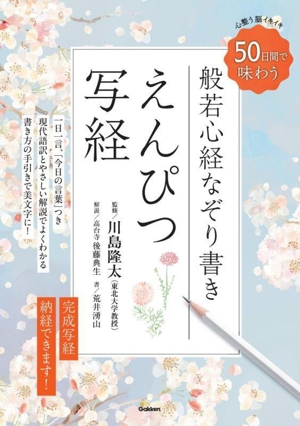 えんぴつ写経 般若心経なぞり書き 50日間で味わう 心整う脳イキイキ