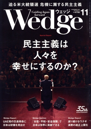 Wedge(11 2024 NOVEMBER Vol.36 No.11) 月刊誌