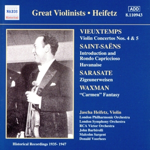 【輸入盤】Great Violinists  Heifetz