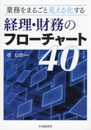 業務をまるごと見える化する経理・財務のフローチャート40