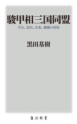 駿甲相三国同盟 今川、武田、北条、覇権の攻防 角川新書