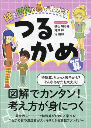 線と四角と表でわかる つるかめ算