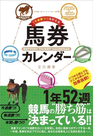 「今週勝つ！」を叶える 馬券カレンダー