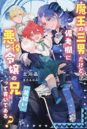 魔王の三男だけど、備考欄に『悪役令嬢の兄(尻拭い)』って書いてある？ アンダルシュノベルズ