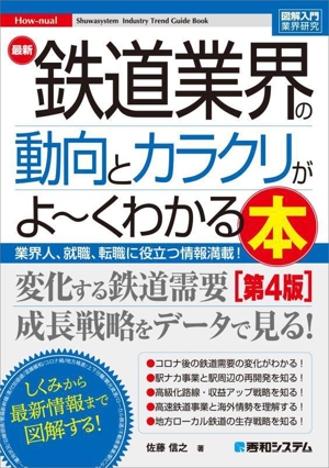 図解入門業界研究 最新 鉄道業界の動向とカラクリがよ～くわかる本 第4版 業界人、就職、転職に役立つ情報満載！ How-nual