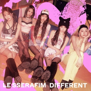 DIFFERENT(LE SSERAFIM Weverse Shop、UNIVERSAL MUSIC STORE限定盤/初回限定 PHOTOCARD盤)
