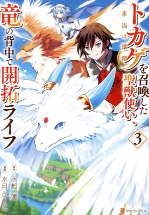 トカゲ(本当は神竜)を召喚した聖獣使い、竜の背中で開拓ライフ(3) アルファポリスC