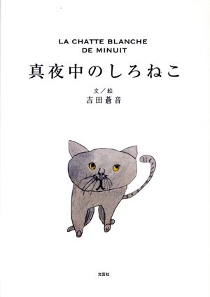 真夜中のしろねこ