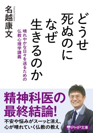 どうせ死ぬのになぜ生きるのか 晴れやかな日々を送るための仏教心理学講義 PHP文庫