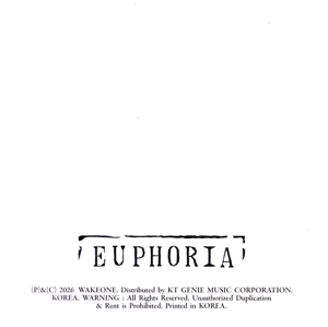 【輸入盤】【8cm】EUPHORIA(STAR ROAD Ver.)