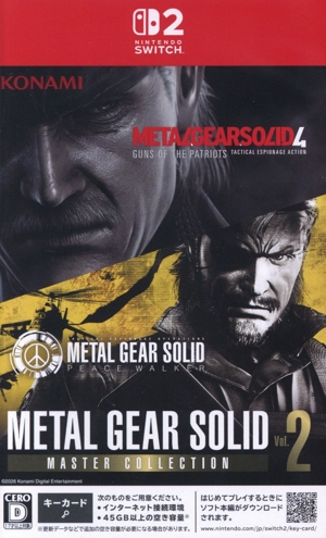 METAL GEAR SOLID : MASTER COLLECTION Vol.2